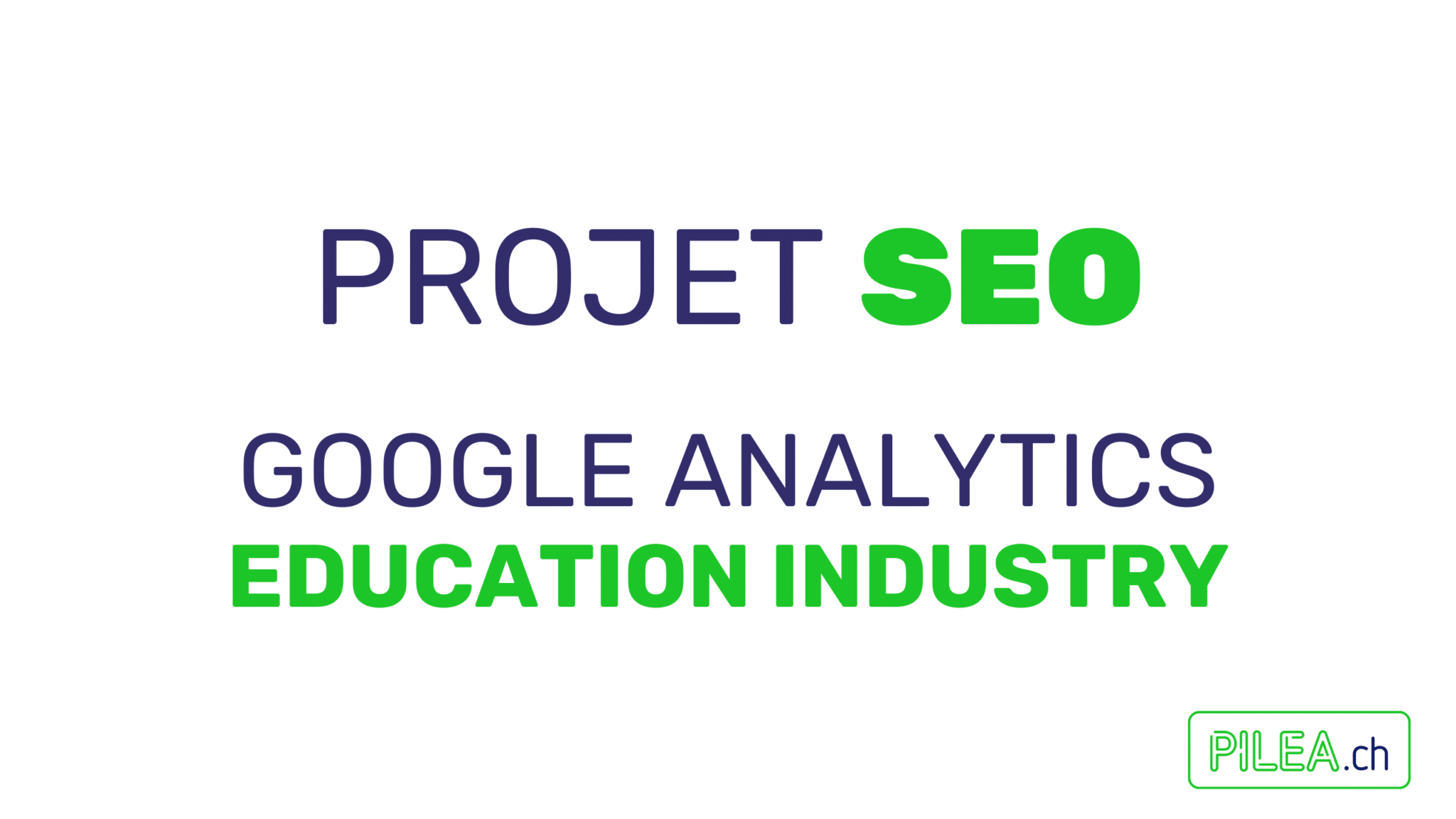 Projet SEO et Google Analytics 4 par Isaline Muelhauser, Consultante SEO pour une Haut Ecole de renommée internationale