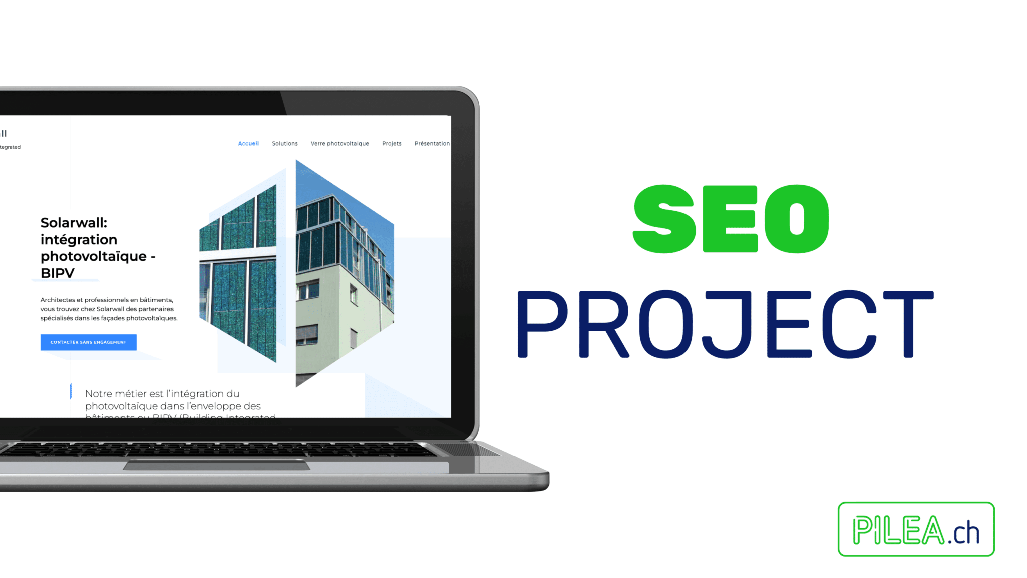SEO Project: Website relaunch for Solarwall, by Isaline Muelhauser, SEO Consultant
